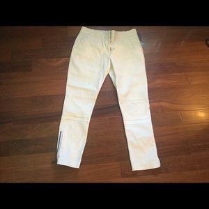 BELSTAF white cotton linen pants size 46